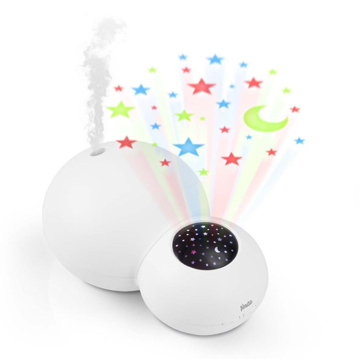 Humidificateur et projecteur blanc  - 1