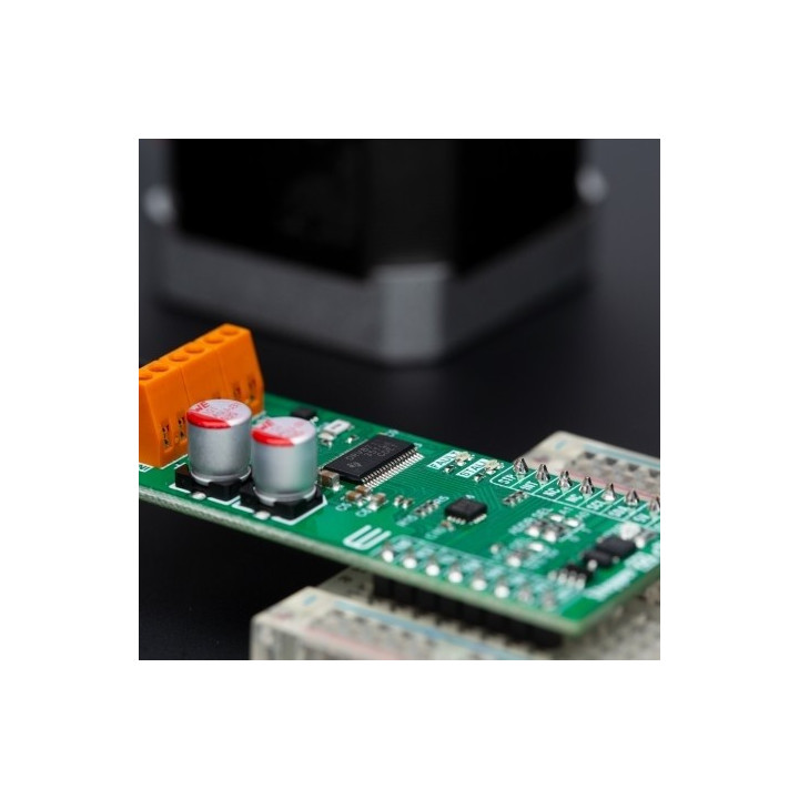 Exemple d'application du Module Stepper 22 click
