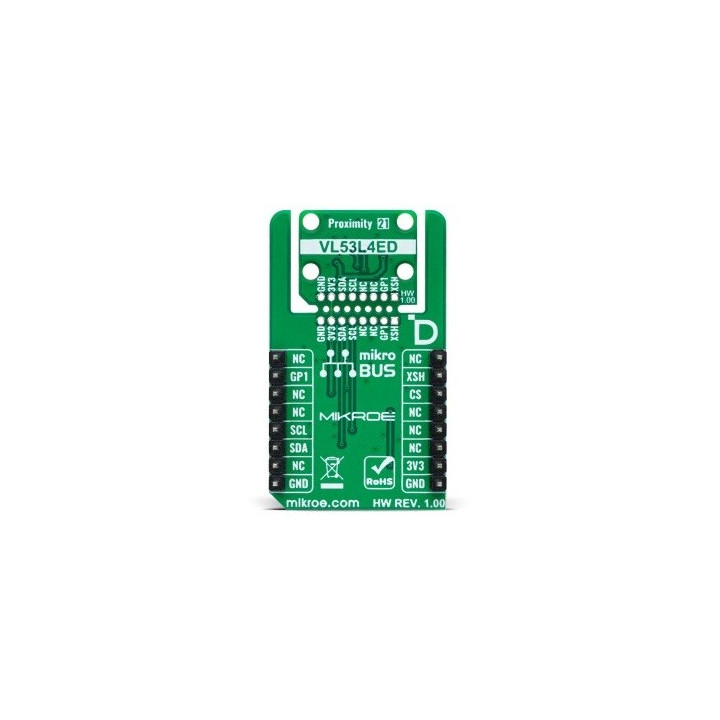 Vue arrière du module Proximity 21click MIKROE-6286