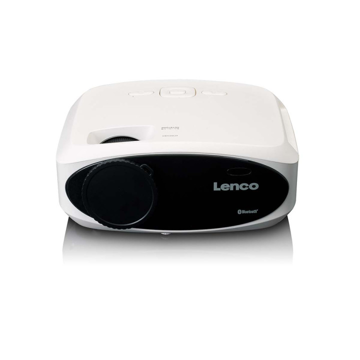Projecteur LCD Full HD 1080P avec Bluetooth Blanc  - 2