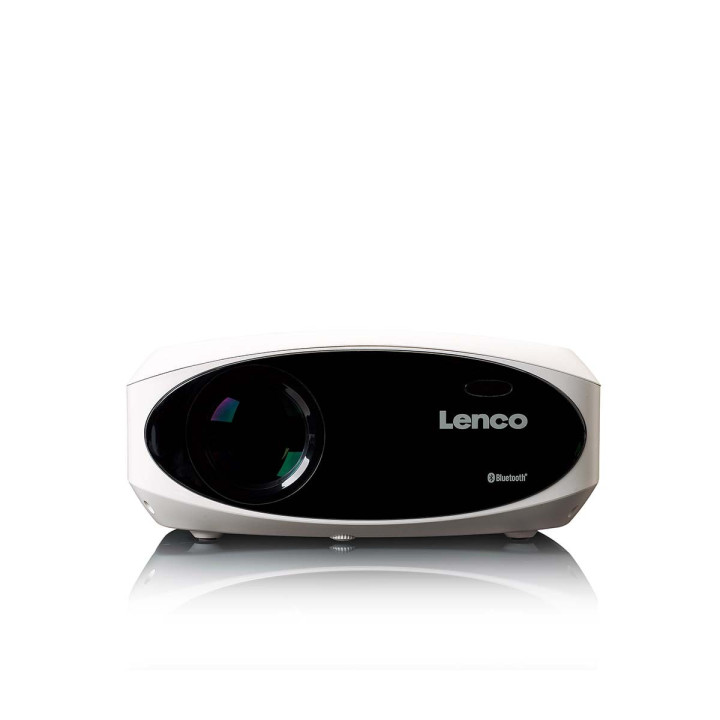 Projecteur LCD Full HD 1080P avec Bluetooth Blanc  - 4