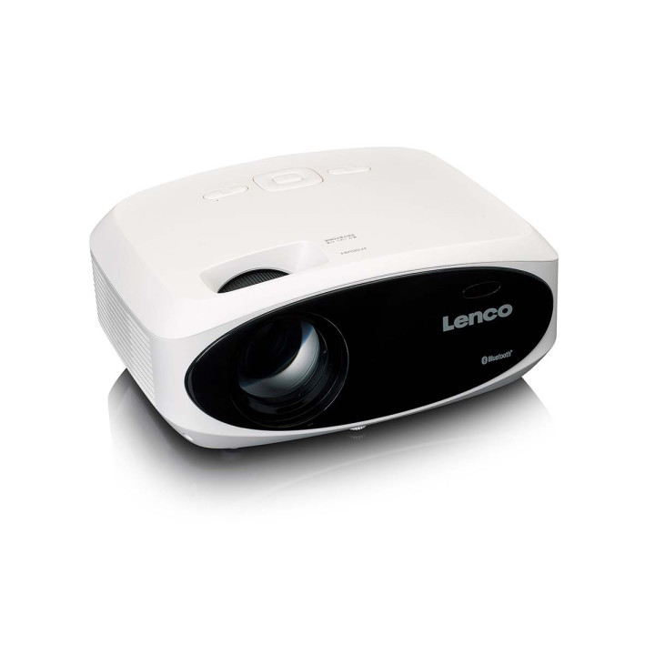 Projecteur LCD Full HD 1080P avec Bluetooth Blanc  - 8