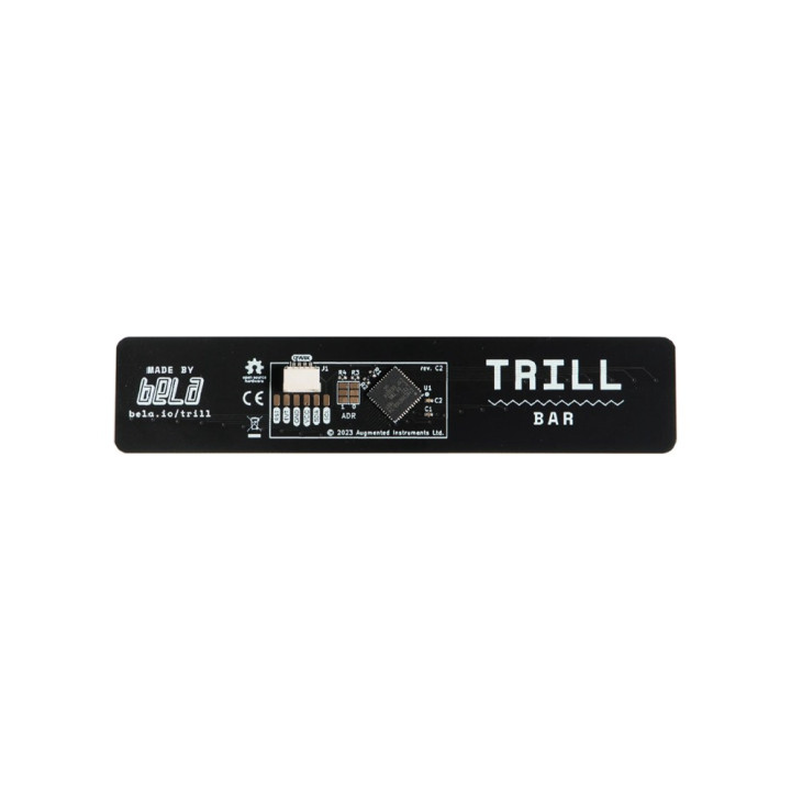 Face arrière du capteur capacitif I2C multi contacts Trill Bar