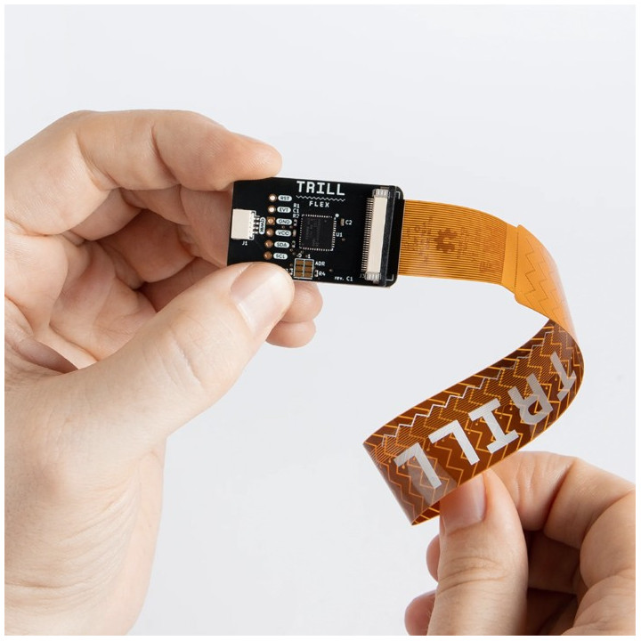 Dimensions du Capteur capacitif I2C multi contacts Trill Flex