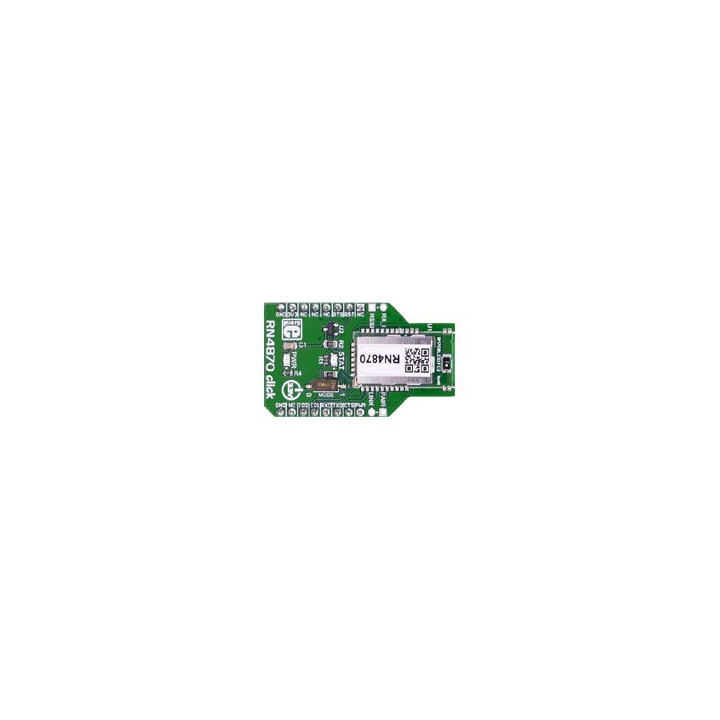 Module RN4870 click Bluetooth 4.2 low energy Mikroelektronika