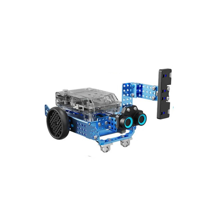 Exemple d'une des 3 réalisations possible avec le Pack Add-on Smart World P1020008 pour mBot2