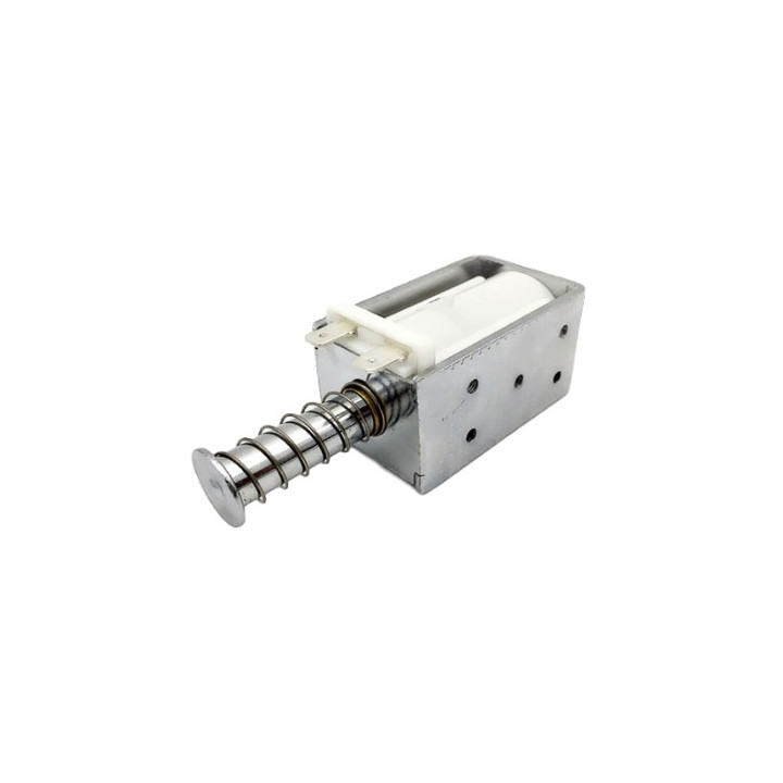 Vue arrière du solénoïde - électro-aimant Push 12 V très grande course