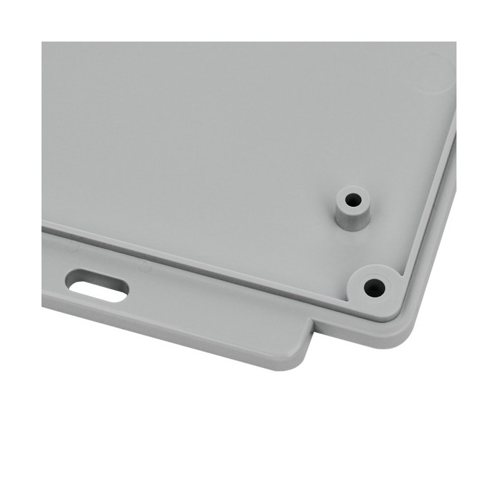 Boîtier ABS gris TKCOFFER 125x70x39mm pour circuits.