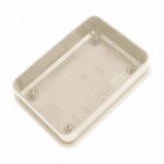 Intérieur du boîtier bicolore TEKO WK-2.30 (80 x 56 x 22 mm)