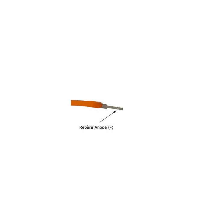 Réparage Anode sur filaments led flexible