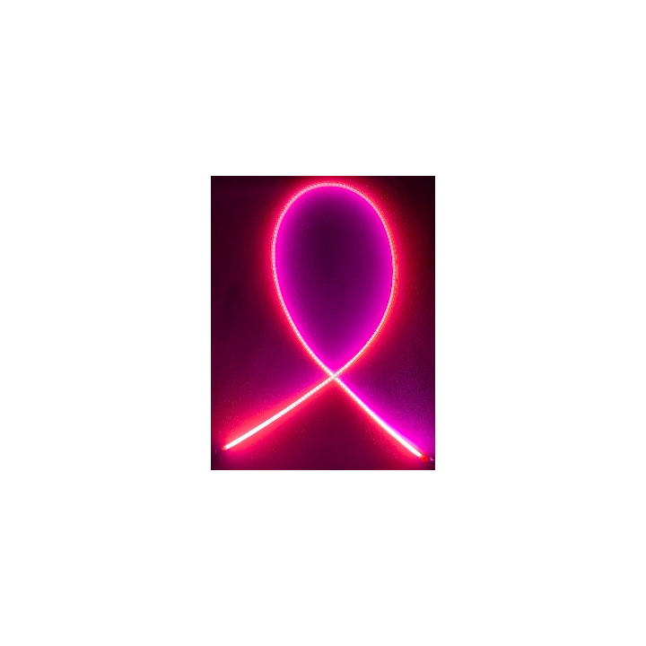 Filaments leds flexibles rose 30 cm