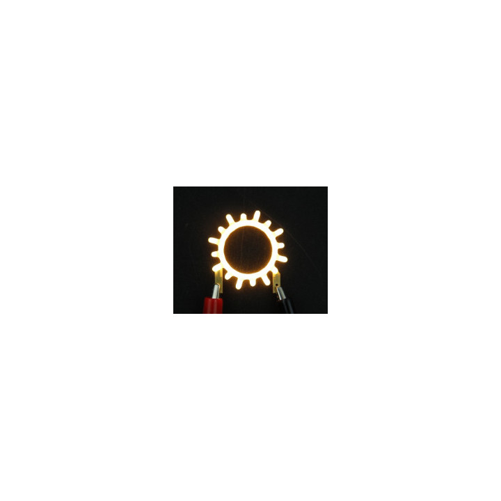 Tournesol led filament rigide ( blanc chaud )