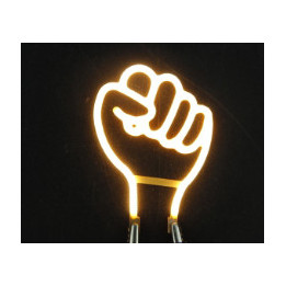 Poing led filament rigide ( blanc chaud )