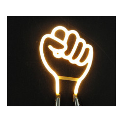 Poing led filament rigide ( blanc chaud )