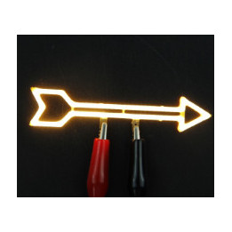 Flèche led filament rigide ( blanc chaud )