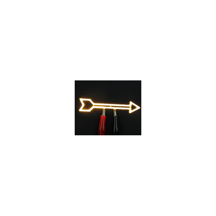 Flèche led filament rigide ( blanc chaud )