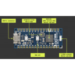 Détail du module Arduino Nano Matter ABX00112