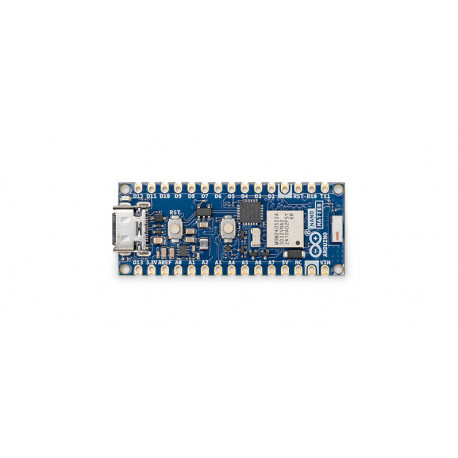 Vue de dessus de la carte Arduino Nano Matter ABX00112