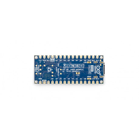 Vue de dessous de la carte Arduino Nano Matter ABX00112
