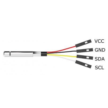 Brochage de la sonde de température et humidité I2C SEN0546 Brochage de la sonde de température et humidité I2C SEN0546