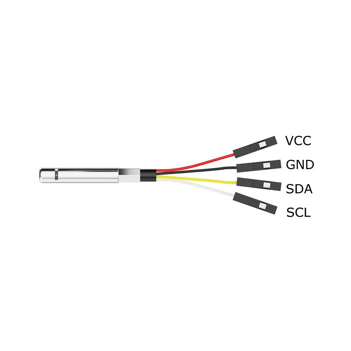 Brochage de la sonde de température et humidité I2C SEN0546