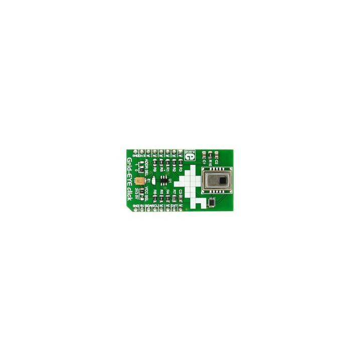 MIKROE-2539 : Grid-EYE click - Caméra thermique basse résolution