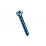 Vis Acier Zingué-bleu M3 x 30 mm Vis Acier Zingué-bleu M3 x 30 mm