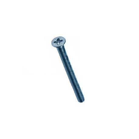 Vis Acier Zingué-bleu M3 x 40 mm Vis Acier Zingué-bleu M3 x 40 mm
