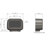 Dimensions du capteur de distance LiDAR TF-Nova Dimensions du capteur de distance LiDAR TF-Nova