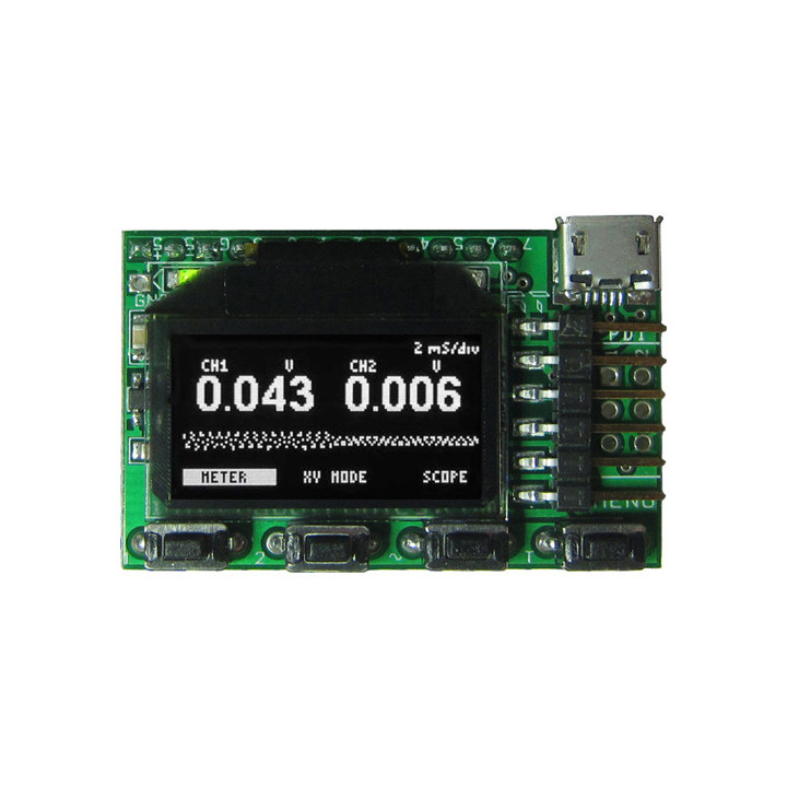 Oscilloscope OEM miniature 2 voies Xprotolab