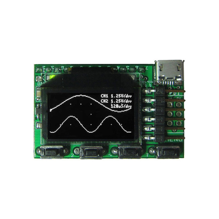 Oscilloscope OEM miniature 2 voies Xprotolab