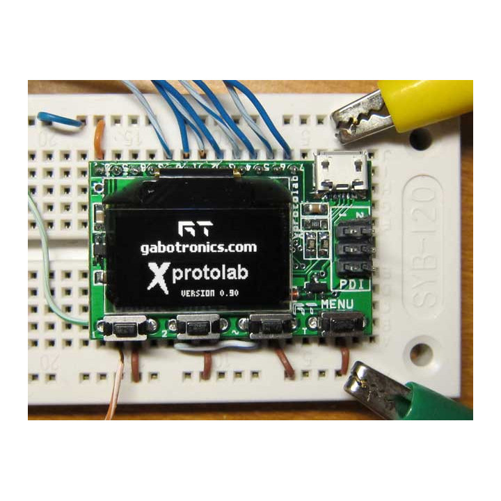 Exemple d'utilisation de l'oscilloscope OEM miniature Xprotolab