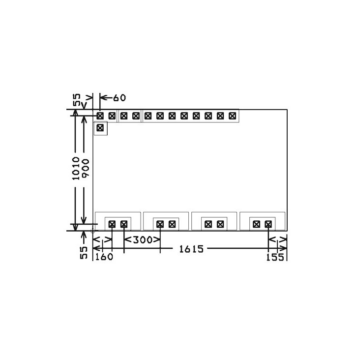Dimensions de l'oscilloscope OEM miniature Xprotolab