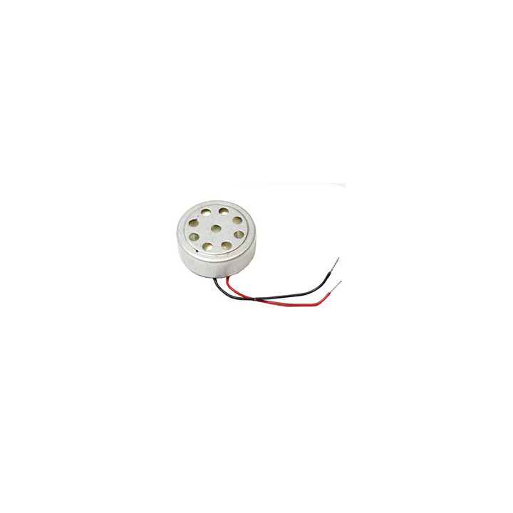 Microphone capsule omnidirectionnel cylindrique