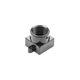 Support métal pour objectif M12 x P0.5 (hauteur 14,5 mm)