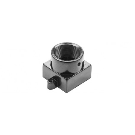 Support métal pour objectif M12 x P0.5 (hauteur 14,5 mm) Support métal pour objectif M12 x P0.5 (hauteur 14,5 mm)