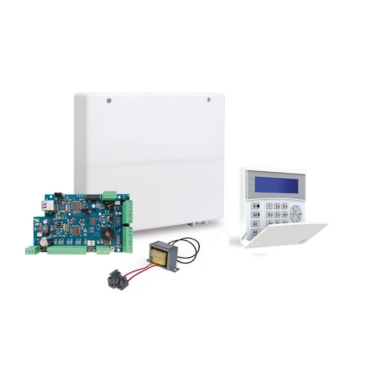 Centrale d'alarme AMC Elettronica VITA 24 avec connexion IP intégrée livrée avec clavier TAG