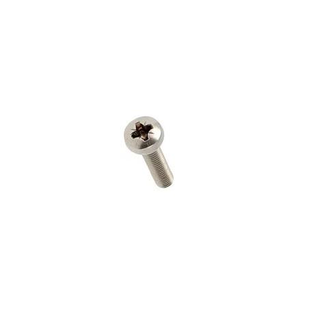 Vis inox A2 tête cylindrique bombée M3 x 16 mm