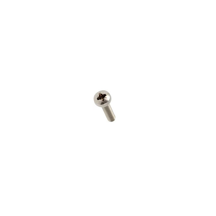 Vis inox A2 tête cylindrique bombée M3 x 16 mm
