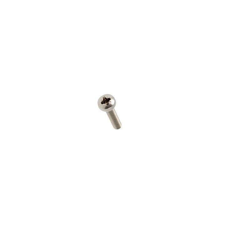 Vis inox A2 tête cylindrique bombée M3 x 20 mm