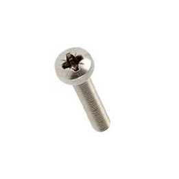 Vis inox A2 tête cylindrique bombée M3 x 25 mm