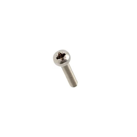 Vis inox A2 tête cylindrique bombée M3 x 25 mm