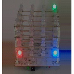 Kit Rainbow Cube - 4 x 4 x 4 (leds RGB)  - 1
