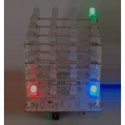 Kit Rainbow Cube - 4 x 4 x 4 (leds RGB) - 1