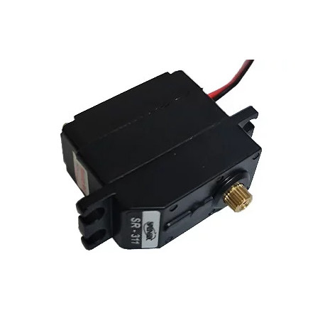 Vu de dessus du servomoteur SR-311