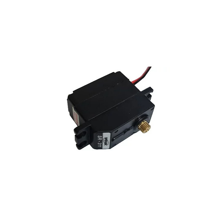 Vu de dessus du servomoteur SR-311