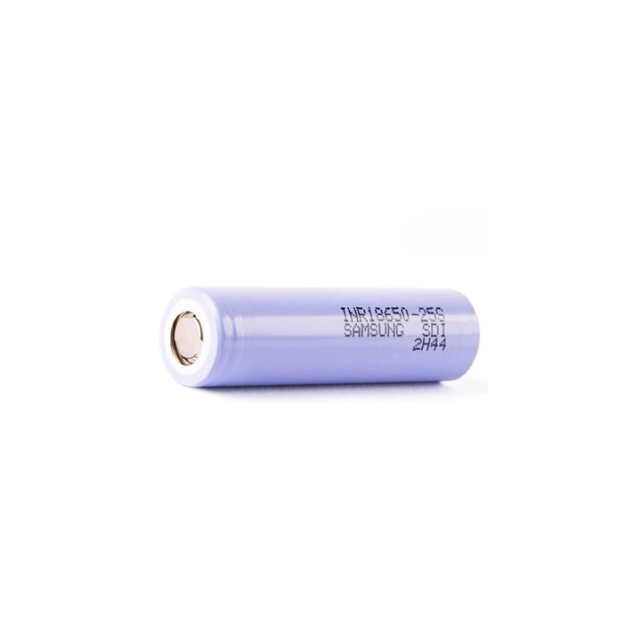 Accus Li-Ion INR18650-25S Samsung 3.7V 2,5Ah (67 mm)