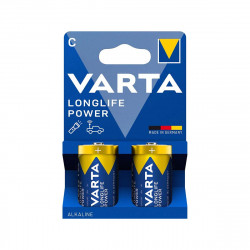 Blister de 2 piles alcalines 1,5V type C / LR14