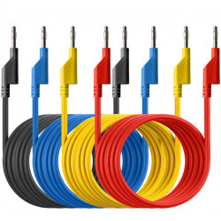Jeu de 4 cordons bananes 150 cm avec reprise arrière P7050