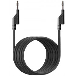 Cordon banane noir 200 cm avec reprise arrière P 7051 BLACK